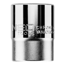 NEO TOOLS 08-307 Socket 3/4 3124 28 mm Chrome Vanadium Steel Hexagon