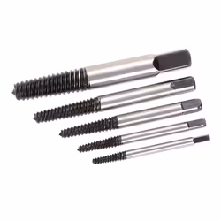 NEO TOOLS 09-615 Bolt Extractor Set 5 1/8(M3-M6), 1/4(M6-M8), 5/16(M8-M11), 7/16(M11-M14), 9/16(M14-M18) - Additional view 5