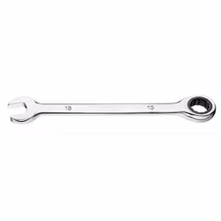 Ratchet Ring Open-ended Spanner; NEO TOOLS; 190 15 mm