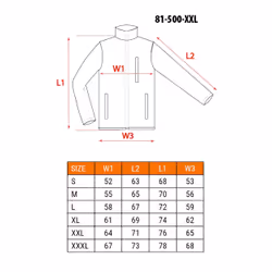 NEO tools 81-500-XXL sweatshirt/hoodie - Additional view 6