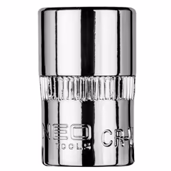 Socket; NEO TOOLS; 3/8 12 mm Chrome Vanadium Steel Hexagon