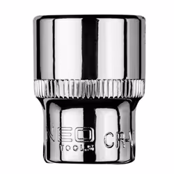 Socket; NEO TOOLS; 3/8 15 mm Chrome Vanadium Steel Hexagon