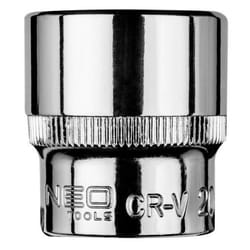 NEO TOOLS 08-180 Socket 3/8 20 mm Chrome Vanadium Steel Hexagon