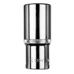 NEO TOOLS 08-196 Socket 3/8 21 mm Chrome Vanadium Steel Hexagon