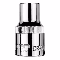 Socket; NEO TOOLS; 1/2 10 mm Chrome Vanadium Steel Hexagon