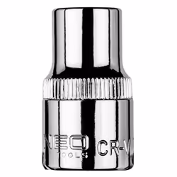 Socket; NEO TOOLS; 1/2 11 mm Chrome Vanadium Steel Hexagon