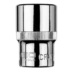 NEO TOOLS 08-418 Socket 1/2 18 mm Chrome Vanadium Steel Hexagon