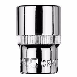 Socket; NEO TOOLS; 1/2 19 mm Chrome Vanadium Steel Hexagon