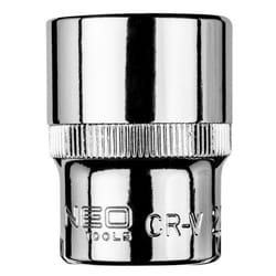 NEO TOOLS 08-422 Socket 1/2 22 mm Chrome Vanadium Steel Hexagon