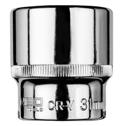 NEO TOOLS 08-431 Socket 1/2 31 mm Chrome Vanadium Steel Hexagon