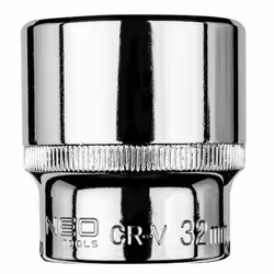 Socket; NEO TOOLS; 1/2 32 mm Chrome Vanadium Steel Hexagon