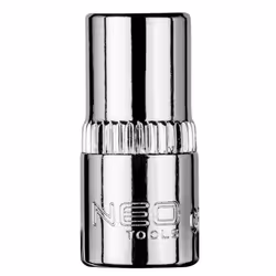 Socket; NEO TOOLS; 1/4 7 mm Chrome Vanadium Steel Hexagon