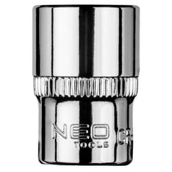 NEO TOOLS 08-452 Socket 1/4 12 mm Chrome Vanadium Steel Hexagon