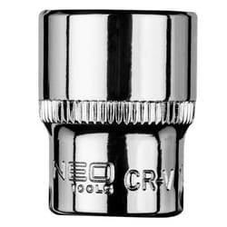 NEO TOOLS 08-454 Socket 1/4 14 mm Chrome Vanadium Steel Hexagon
