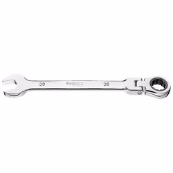 Ratchet Ring Open-ended Spanner; NEO TOOLS; 350 30 mm