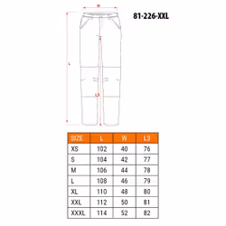 NEO tools 81-226-XXL protective trousers - Additional view 3