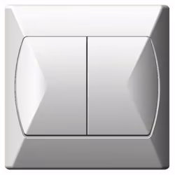 Ospel ŁP-2A/00, White, IP20, 250 V, 10 A, 82 mm, 36 mm