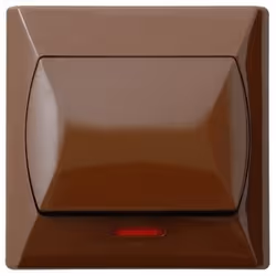 Ospel ŁP-1AS/24, Brown, IP20, 250 V, 10 A, 82 mm, 36 mm