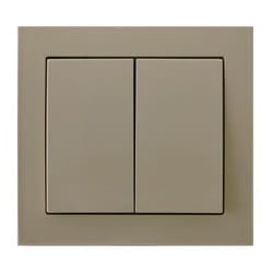 Ospel ŁP-2W/01 electrical switch Beige