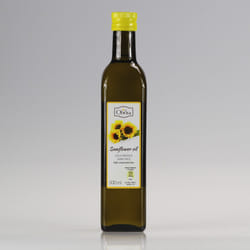 Sunflower oil, cold-pressed and crude Ol'Vita 500 ml