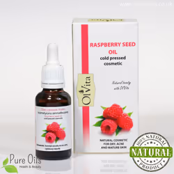 Raspberry Seed Oil, Cosmetic, Cold-Pressed, Ol'Vita 30 ml