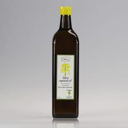 Rapeseed oil, cold-pressed and crude Ol'Vita 1000 ml
