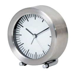 Platinet PZASS alarm clock Mechanical alarm clock Stainless steel