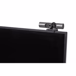 Platinet USB Webcam (with lens cover), 1080p Full HD, Popular USB-A connection, Integrated Microphone (noise cancelling), Built in Speakers (2x 1W), Adjustable Clip Base, 30 frames per second, Black, Cable 1.5m, One Year Warranty, Box