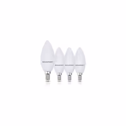 Blaupunkt LED E14 Light Bulb - Candle - Daylight Lighting - 7W - Small Edison Screw - Equivalent of 50W - Frosted - Natural W ...