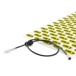LINEX 47.30.02 Speedometer Cable 1230 VOLKSWAGEN: Polo II Hatchback, Polo II Coupe