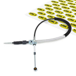 LINEX 39.44.01 Cable, manual transmission 1230 VOLKSWAGEN: Polo IV Hatchback, SEAT: Ibiza 4 ST, SKODA: Fabia 2