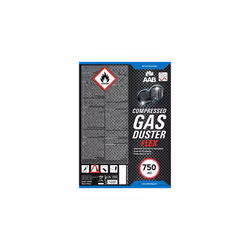 Compressed Gas Duster Flex 750ml Set of 2 Air Duster with a Flexible Tube Laptop Cleaner Compressed Air Can Air Blower Air Spray