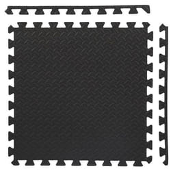 HMS Fitness MP12 General purpose exercise mat Black
