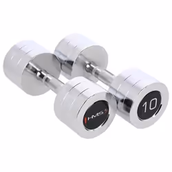 HMS Fitness CHD10 Fixed-weight dumbbell 10 kg 2 pc(s)