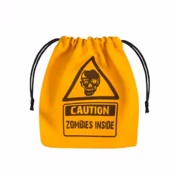 Q-workshop Zombie Yellow & black Dice Bag, Storage case, Black, Yellow, 1 pc(s)