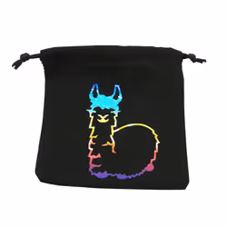 Q-workshop Fabulous Llama Dice Bag
