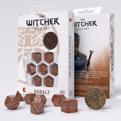 Q-workshop The Witcher Dice Set. Geralt - The Monster Slayer