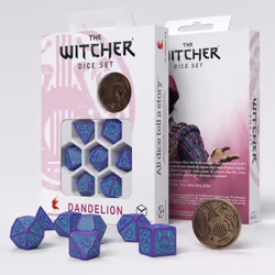 Q-workshop The Witcher Dice Set. Dandelion - Half a Century of Poetry
