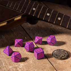 Q-workshop The Witcher Dice Set. Dandelion - the Conqueror of Hearts