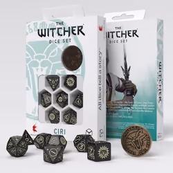 Q-workshop The Witcher Dice Set. Ciri - The Zireael