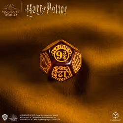 Q-workshop Harry Potter. Gryffindor Modern Dice Set - Red