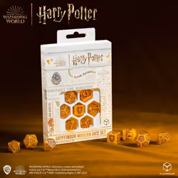 Q-workshop Harry Potter. Gryffindor Modern Dice Set - Gold, Adult & Child, Any gender, 14 yr(s), Harry Potter, Plastic, Gold, ...