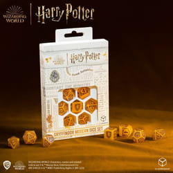 Q-workshop Harry Potter. Gryffindor Modern Dice Set - Gold