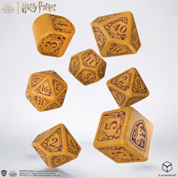 Q-workshop Harry Potter. Gryffindor Modern Dice Set - Gold