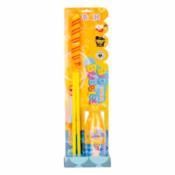 Tuban SET – GIANT BUBBLE WAND GLASSES + LIQUID 400 ml, Bubble wand, 3 yr(s)