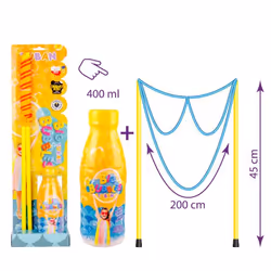 Tuban SET – GIANT BUBBLE WAND GLASSES + LIQUID 400 ml