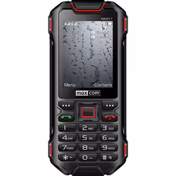 MaxCom Strong MM917, Bar, Dual SIM, 6.1 cm (2.4"), 2 MP, 2500 mAh, Black