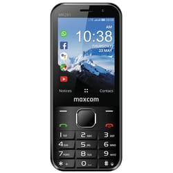 MaxCom MK281 mobile phone 8.13 cm (3.2") 110 g Black Feature phone