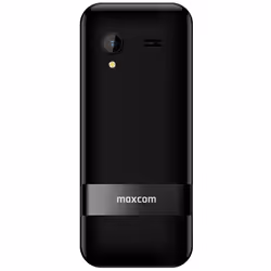 MaxCom MK281 mobile phone 8.13 cm (3.2") 110 g Black Feature phone