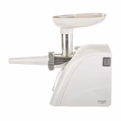 Adler AD 4803 mincer 800 W Stainless steel, White